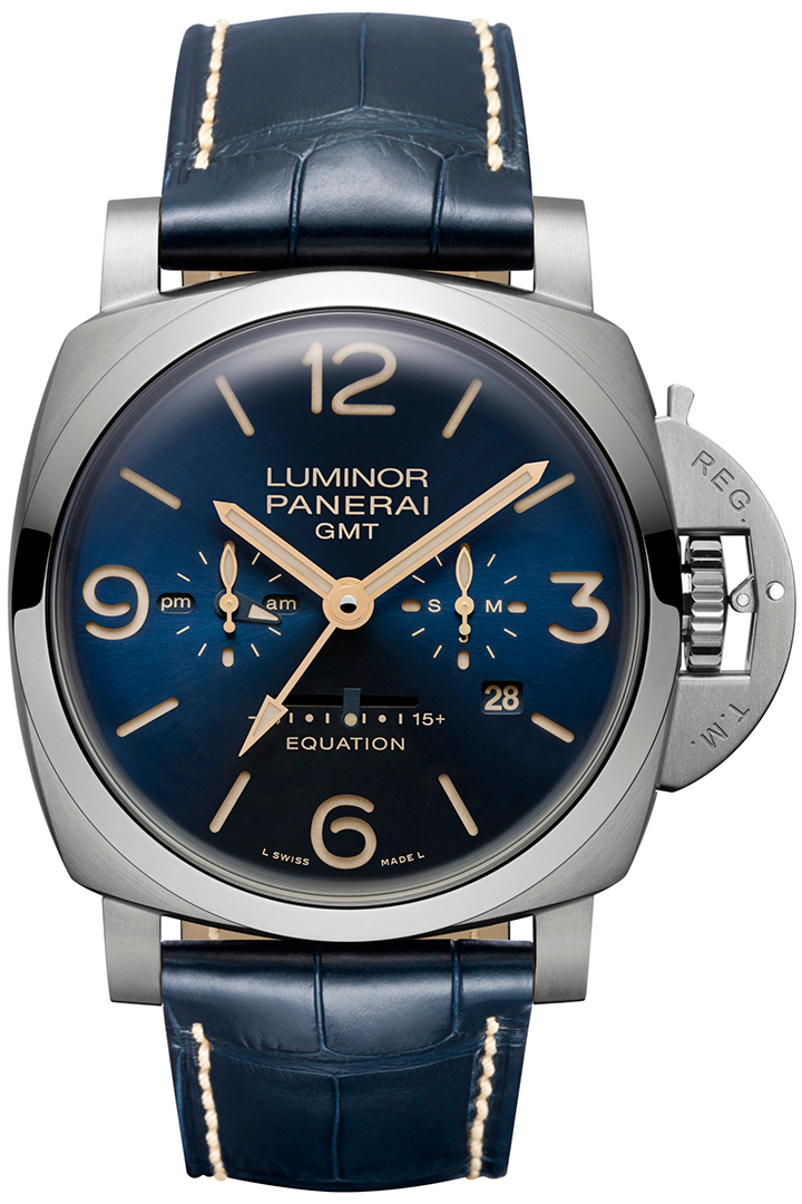 Luminor 1950 Equation of Time 8 Days GMT Titanio