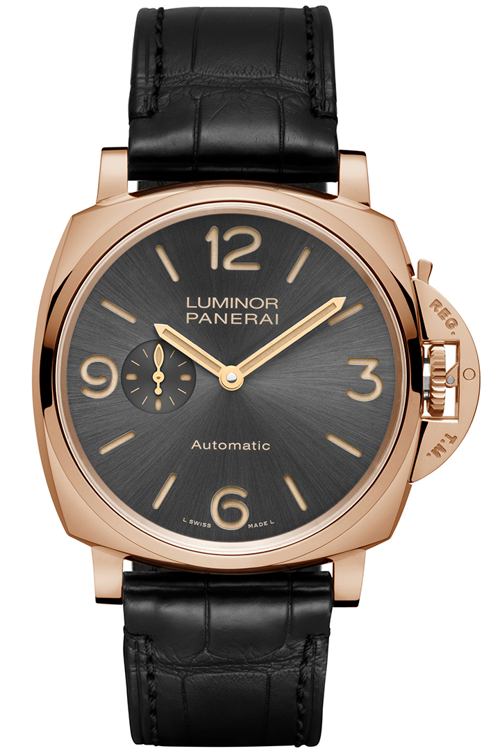 Luminor Due 3 Days Automatic Oro Rosso 45mm