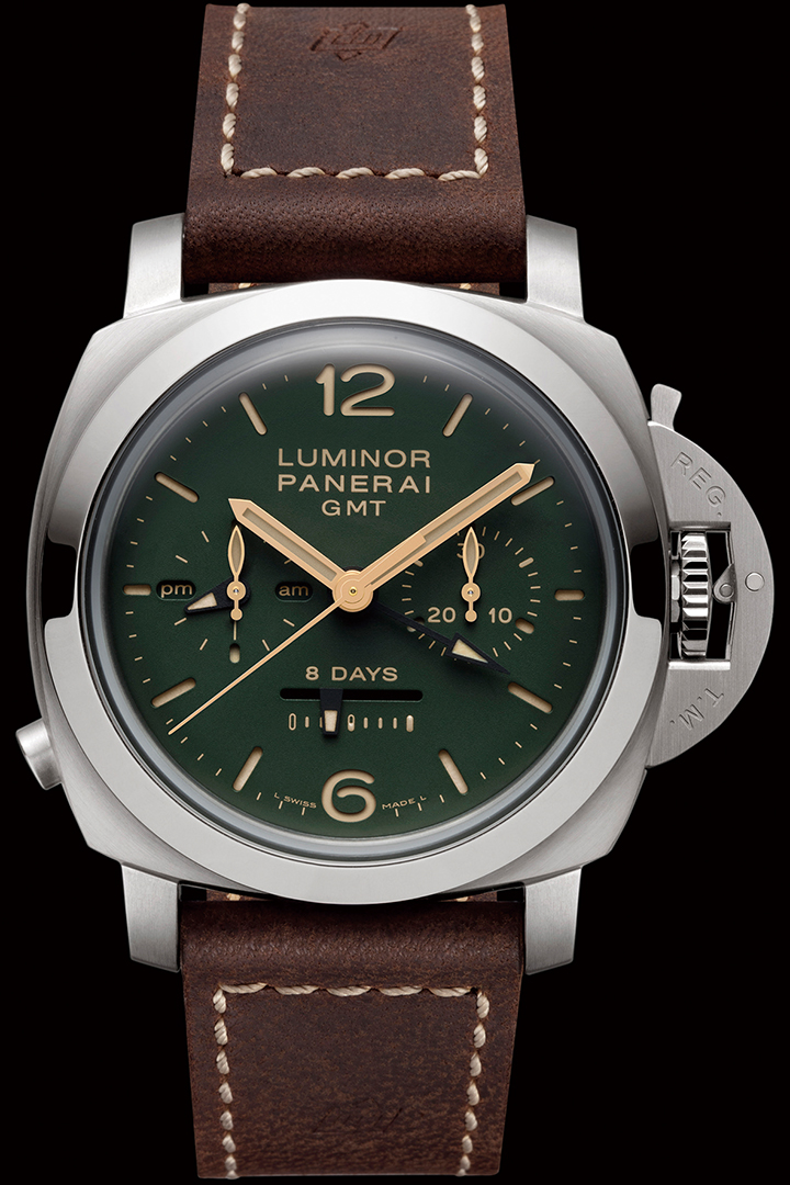 Luminor 1950 Chrono Monopulsante 8 Days GMT