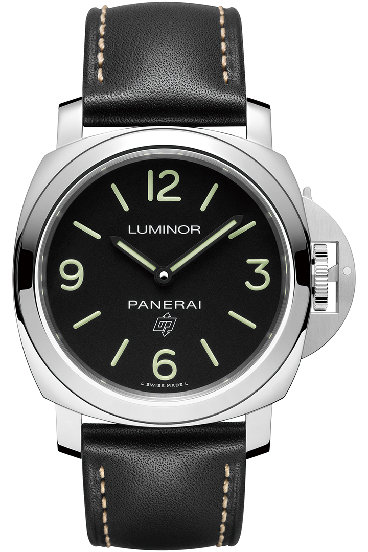 Luminor Basel Logo 3 Days Acciaio