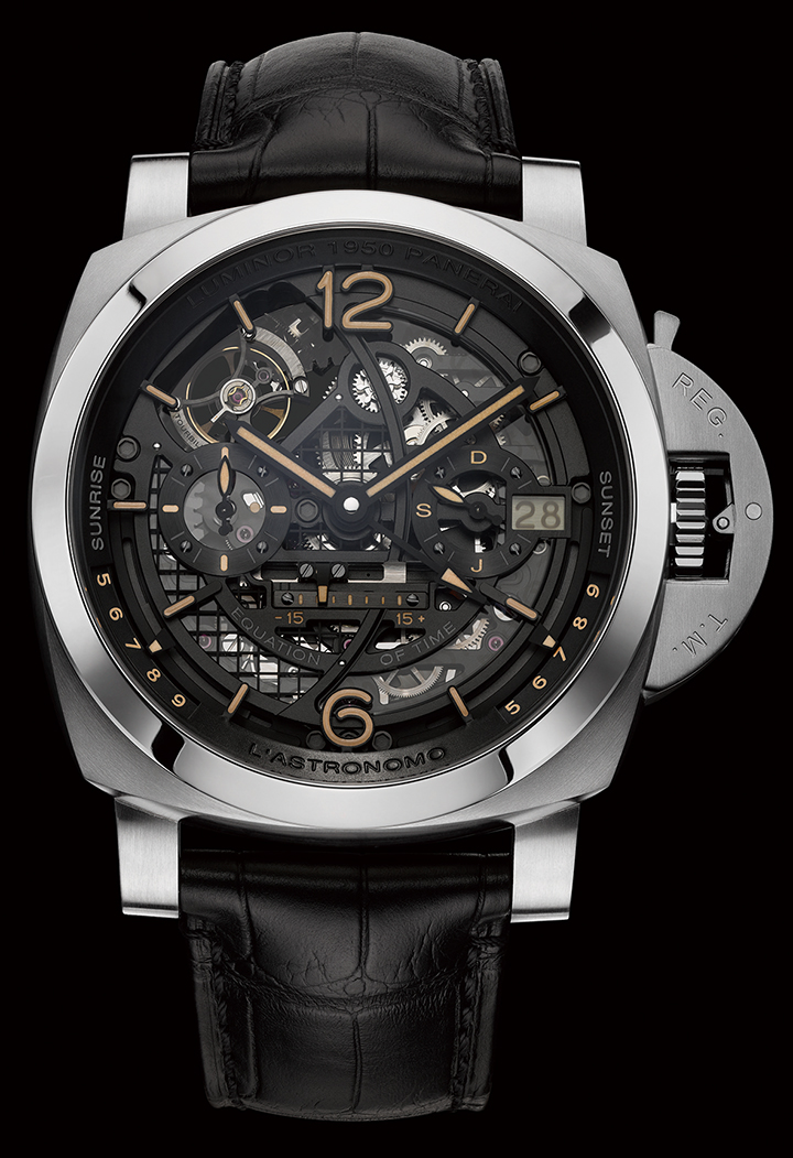L’Astronomo Luminor 1950 Tourbillon Moon Phases