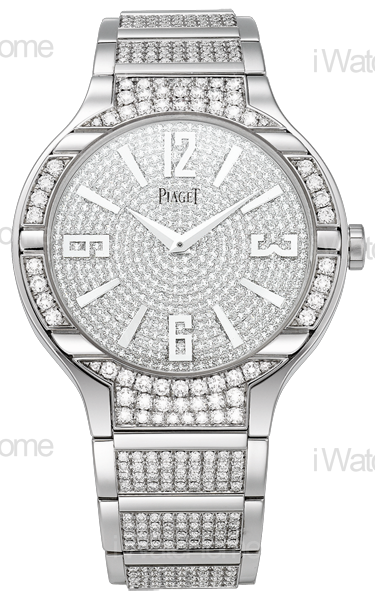 Piaget Polo鑲鑽腕錶
