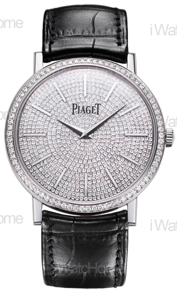 Altiplano 38mm鑲鑽超薄腕錶