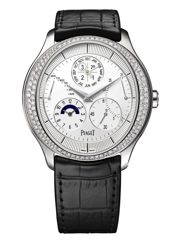 Gouverneur鑲鑽萬年曆腕錶