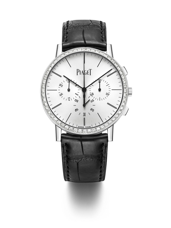 Altiplano鑲鑽計時腕錶