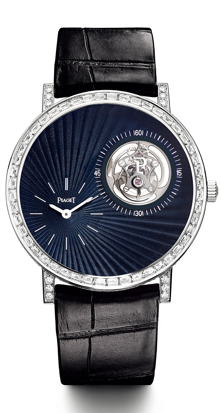 Altiplano 60周年超薄陀飛輪珠寶腕錶