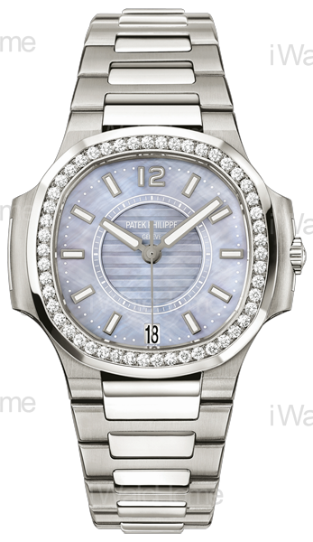 Nautilus Ref.7008/1A-001鑲鑽女錶