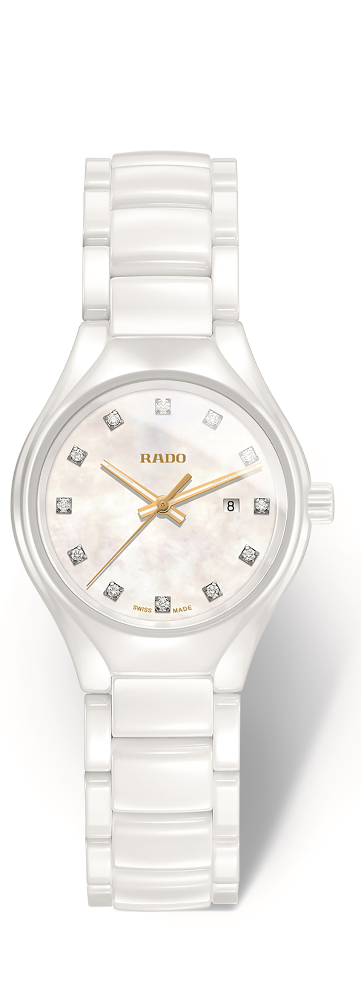 True真系列白漾高科技陶瓷腕錶