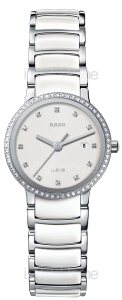 晶萃系列名品店獨賣白漾腕錶