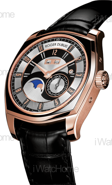 La Monegasque 萬年曆月相腕錶