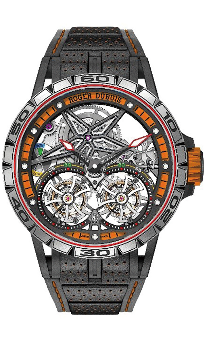 Excalibur王者之劍Spider雙飛行陀飛輪