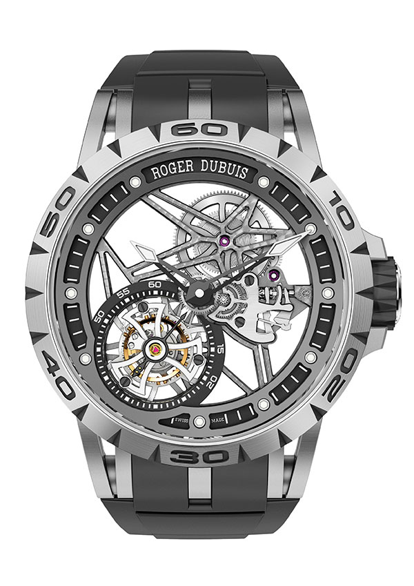 Excalibur 45 Spider Tourbillon Skeleton