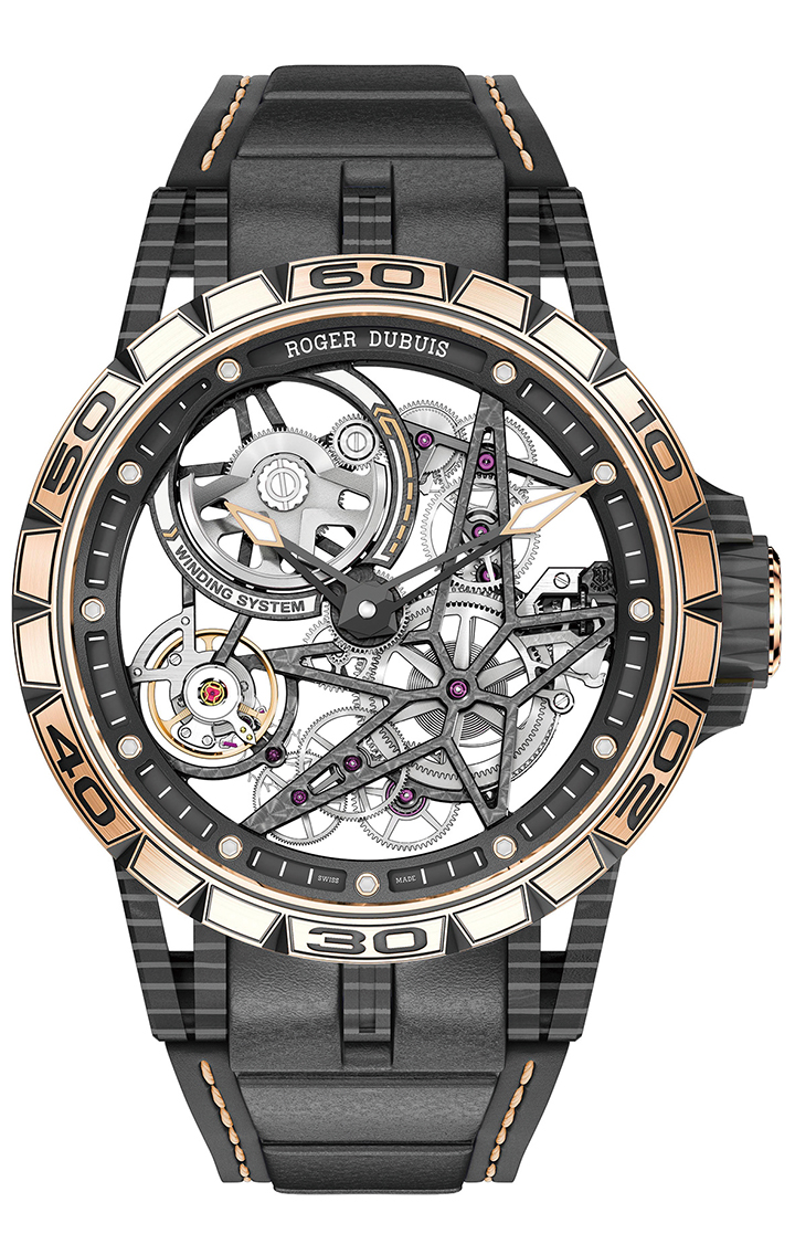 Excalibur王者之劍Spider自動鏤空腕錶