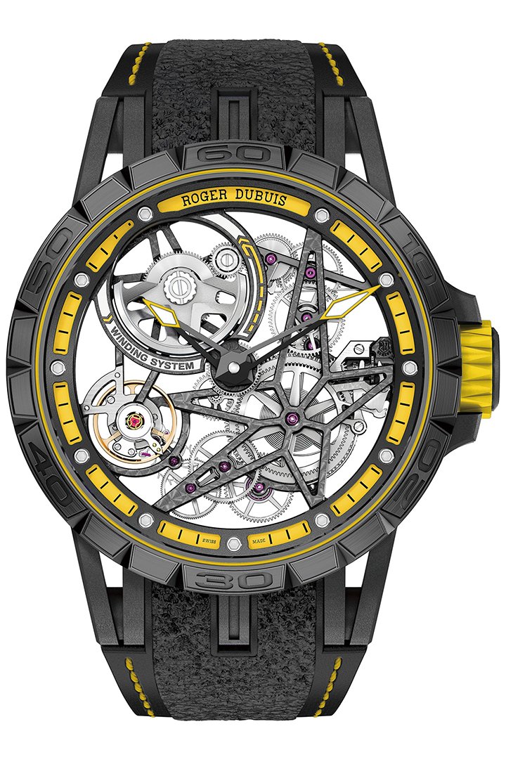 Excalibur王者之劍Spider Pirelli自動鏤空腕錶