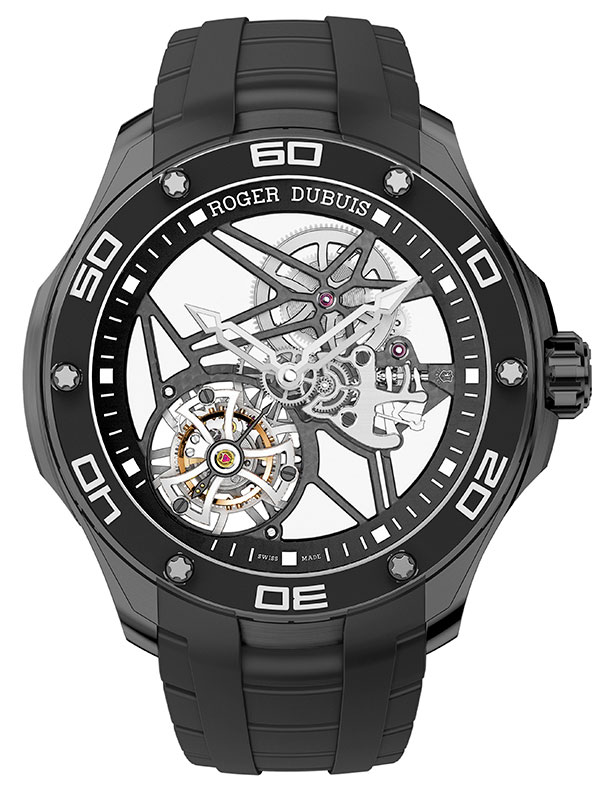 Pulsion DLC鈦合金鏤空飛行陀飛輪腕錶