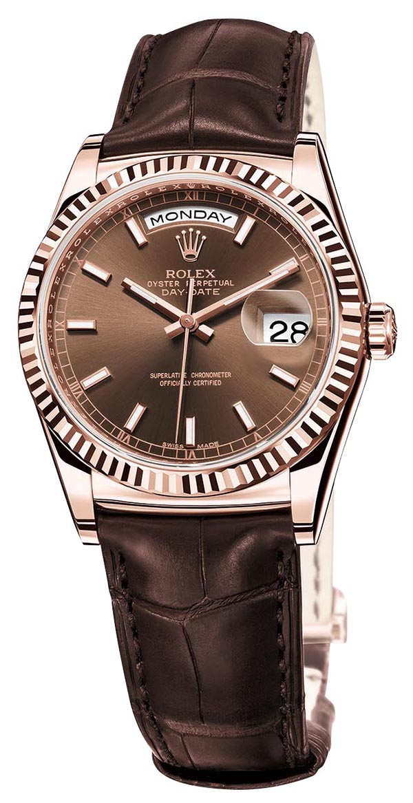 Day-Date 蠔式恆動星期日曆型腕錶