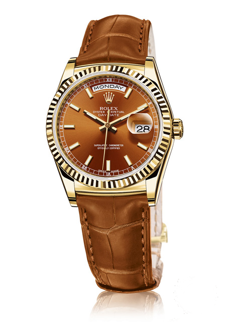 Day-Date蠔式恆動星期日曆型腕錶