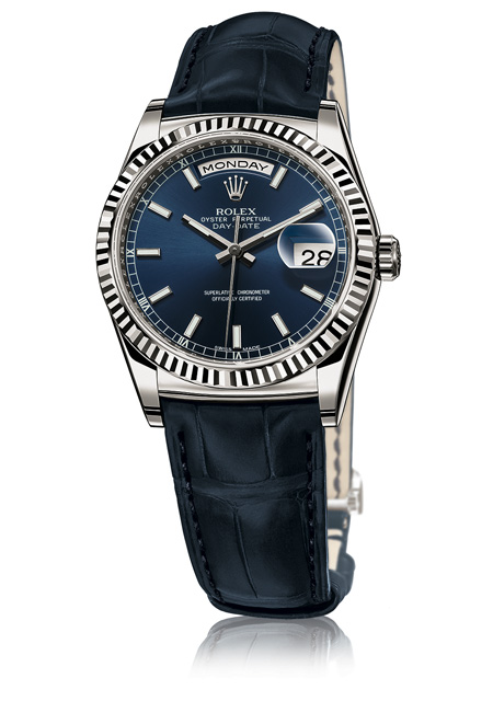 Day-Date蠔式恆動星期日曆型腕錶