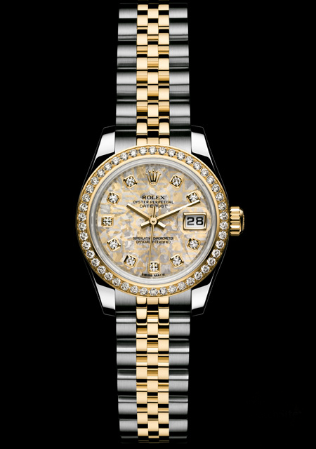 蠔式恒動日曆型女錶