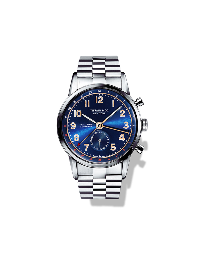 CT60 Dual Time不鏽鋼腕錶