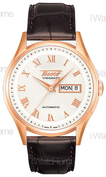 TISSOT Heritage Visodate 維思系列18K金自動錶