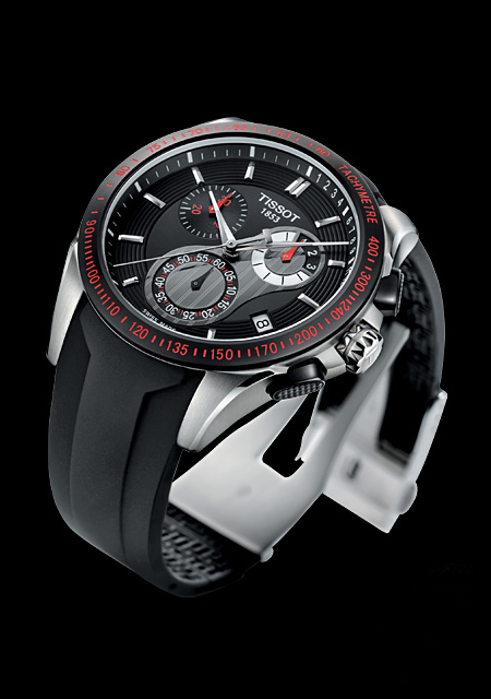 Veloci-T 運動競速計時機械腕錶