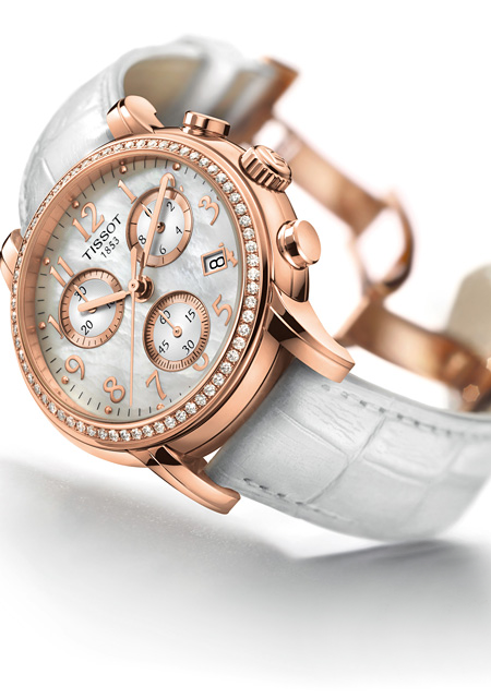 T-Gold Lady Chrono Rose Gold