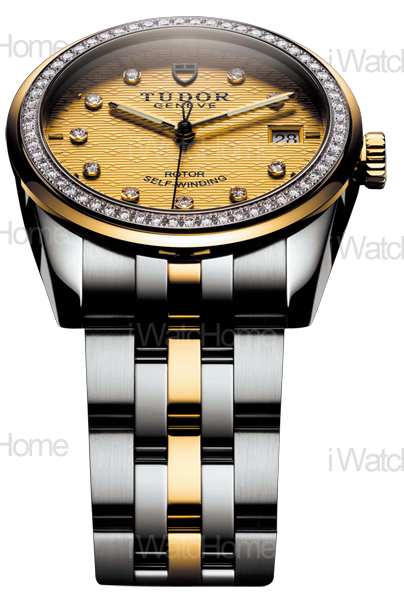 Glamour Date 36mm 自動腕錶