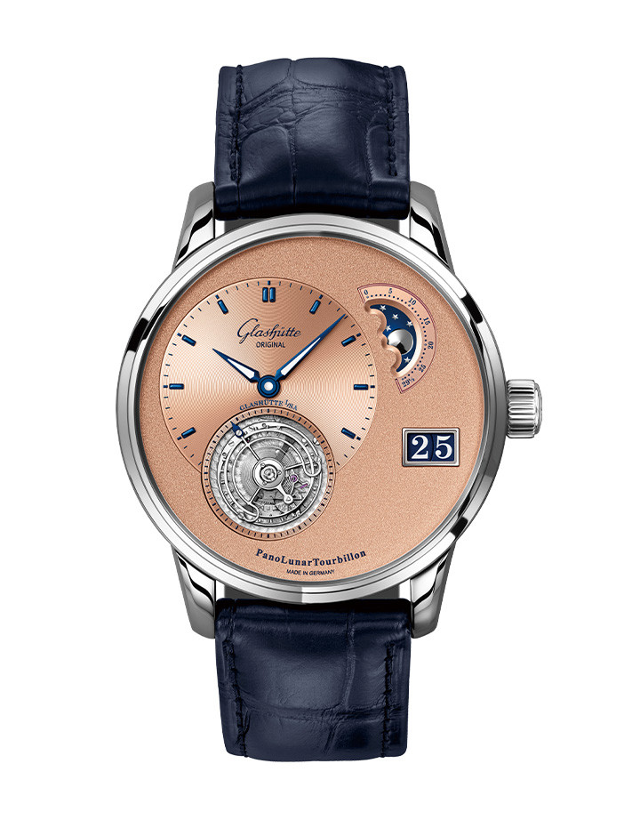 偏心月相陀飛輪腕錶限量版