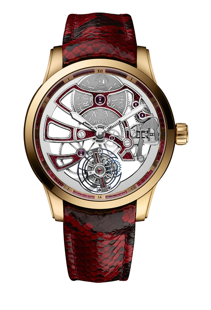 球蟒鏤空陀飛輪