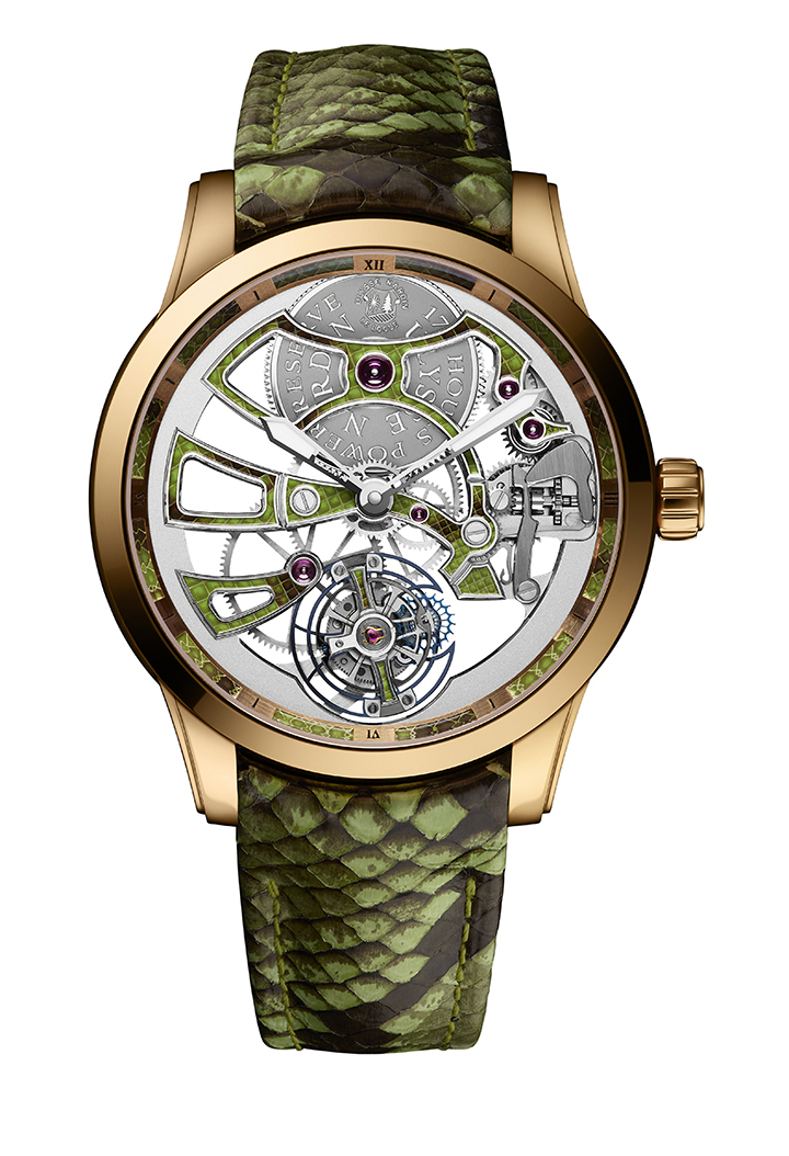 球蟒鏤空陀飛輪