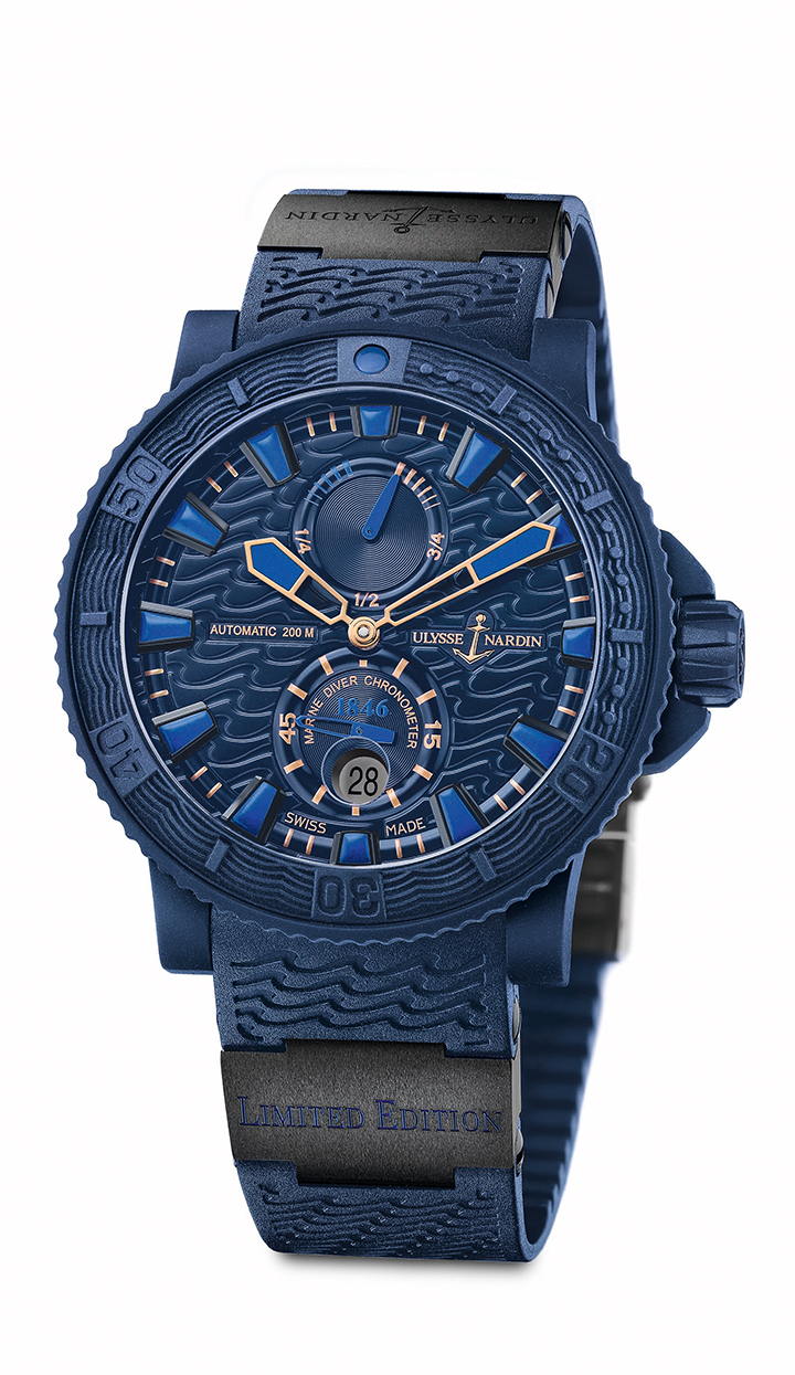 Blue Ocean限量潛水腕錶