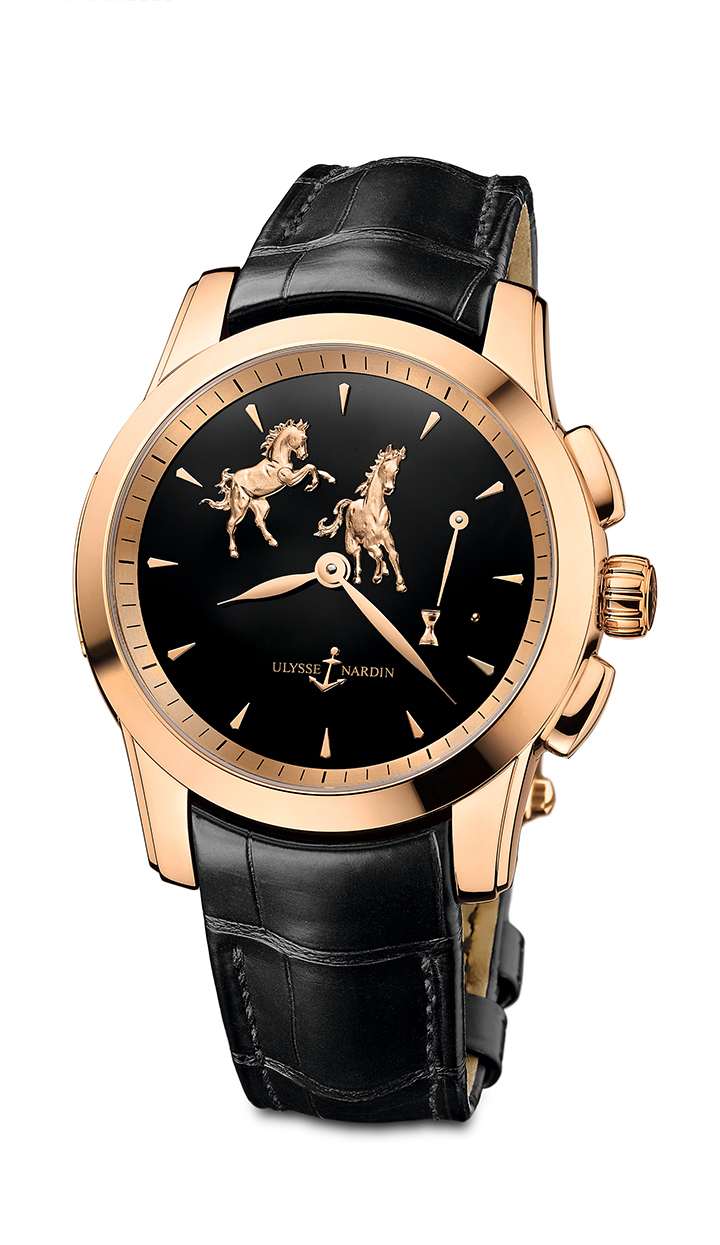 《馳騁》限量單問報時錶