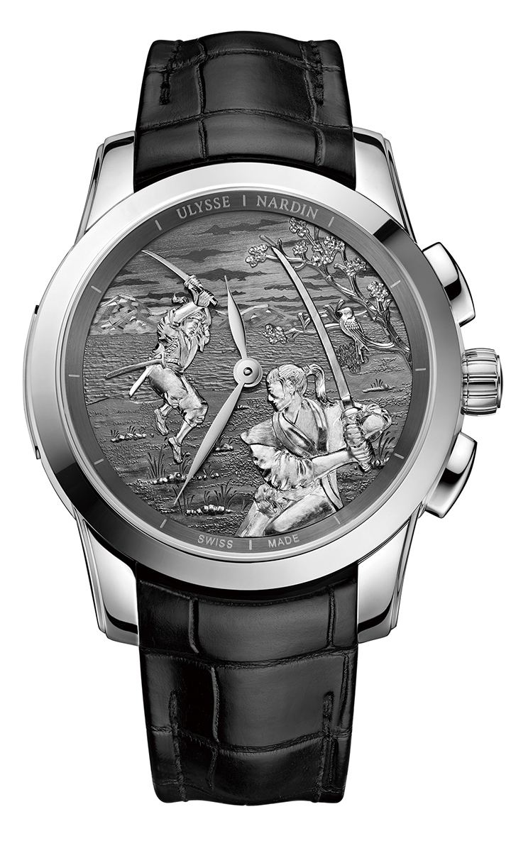 武士活動人偶單問報時錶