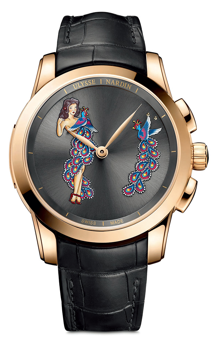 舞孃單問報時限量錶