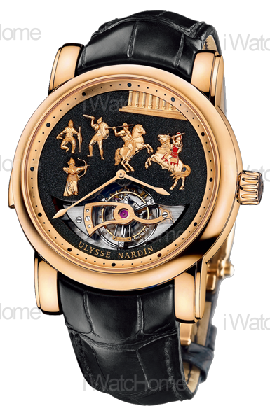 亞歷山大大帝陀飛輪三問腕錶