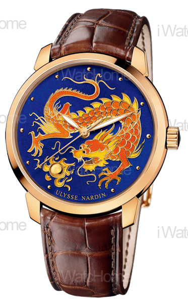 Classico鎏金珐琅腕表-金龍款