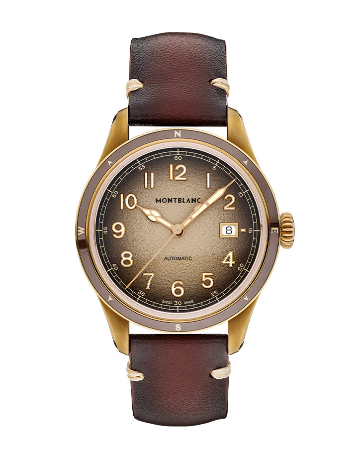 1858系列日期顯示自動零氧腕錶