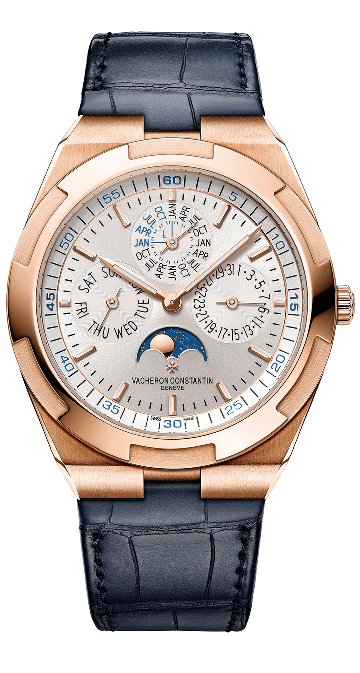 Overseas縱橫四海系列超薄萬年曆腕錶