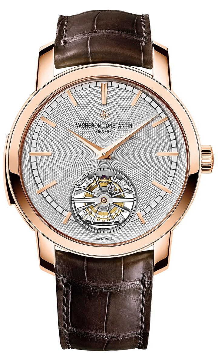 Traditionnelle 三問陀飛輪腕錶