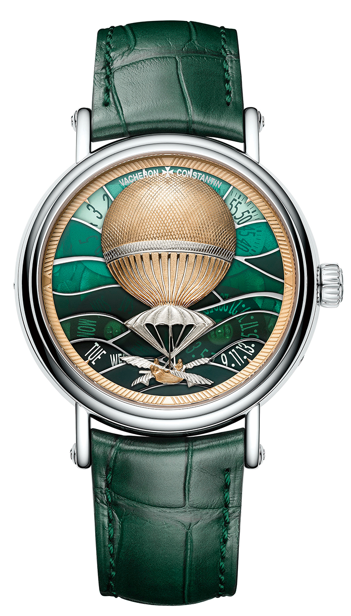 Metiers d'Art藝術大師熱氣球腕錶巴黎1784腕錶