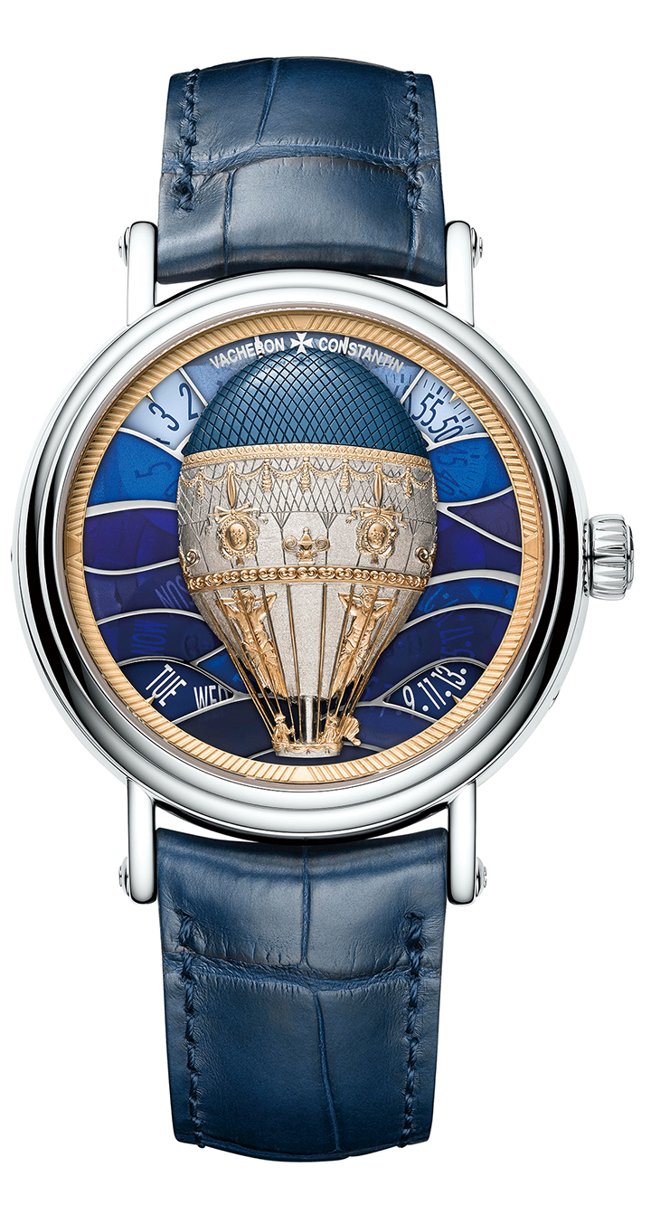 Metiers d'Art藝術大師熱氣球腕錶巴尼奧勒1785腕錶