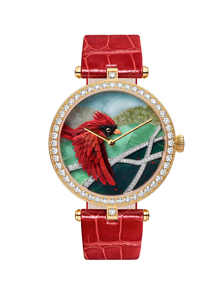 Lady Arpels Cardinal Carmin 腕錶