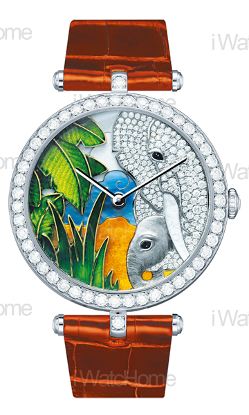 VAN CLEFF & ARPELS Lady Arpels African Landscape大象