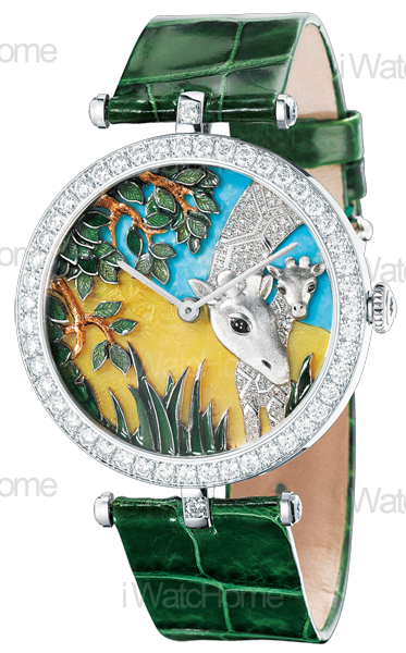 VAN CLEFF & ARPELS Lady Arpels African Landscape長頸鹿