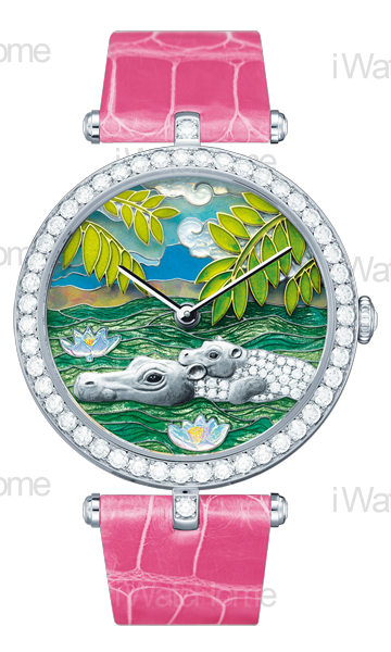 VAN CLEFF & ARPELS Lady Arpels African Landscape河馬