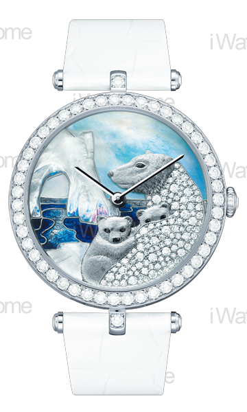 VAN CLEFF & ARPELS Lady Arpels Polar Landscape北極熊