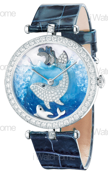 VAN CLEFF & ARPELS Lady Arpels Polar Landscape鯨魚