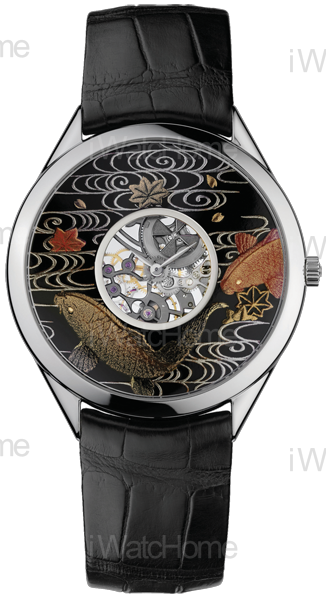 Metiers d'Art 系列蒔繪套錶─鯉魚與瀑布