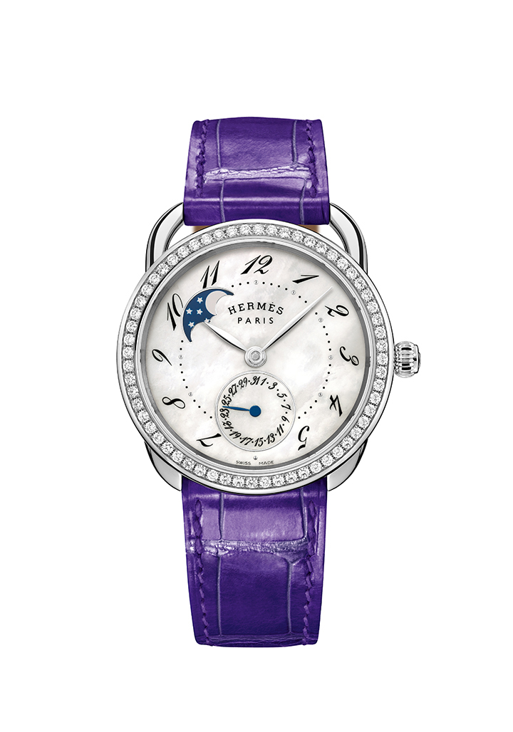 HERMES Arceau 小月相腕錶